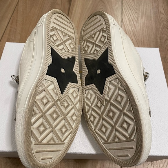 Dior WALK'N'DIOR SNEAKER White Cotton Canvas - Picture 10 of 12